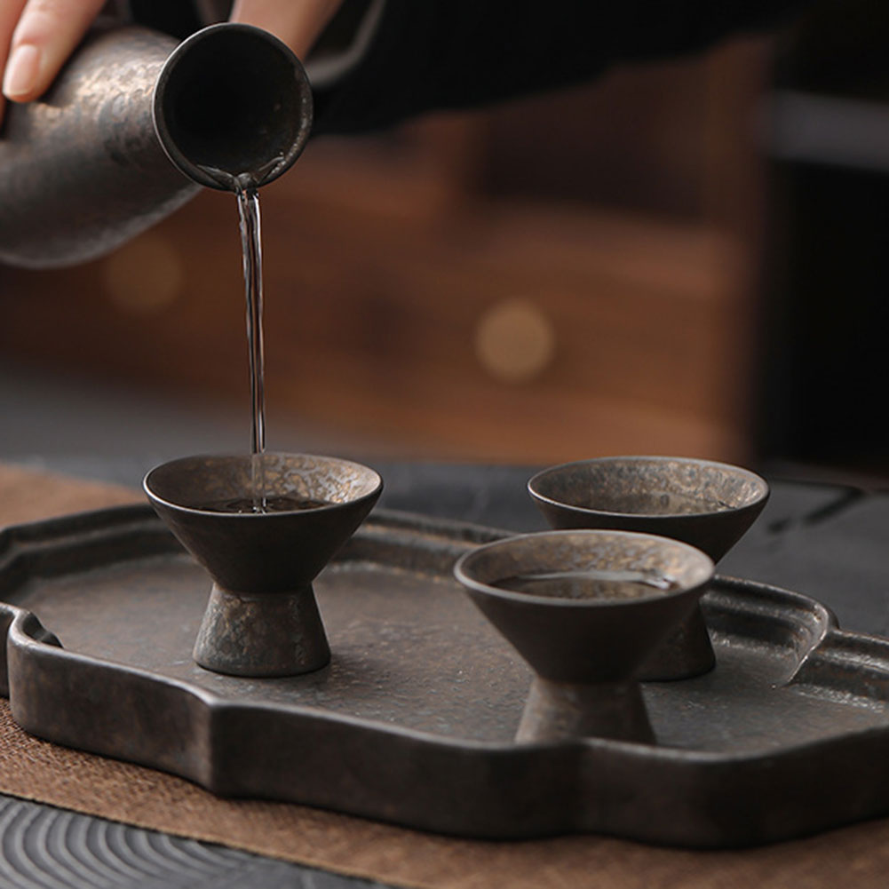 Japanese Pottery - เซรามิคญี่ปุ่นถ้วยไวน์เครื่องปั้นดินเผา Sake แว่นตาสําหรับ Home Kitchen