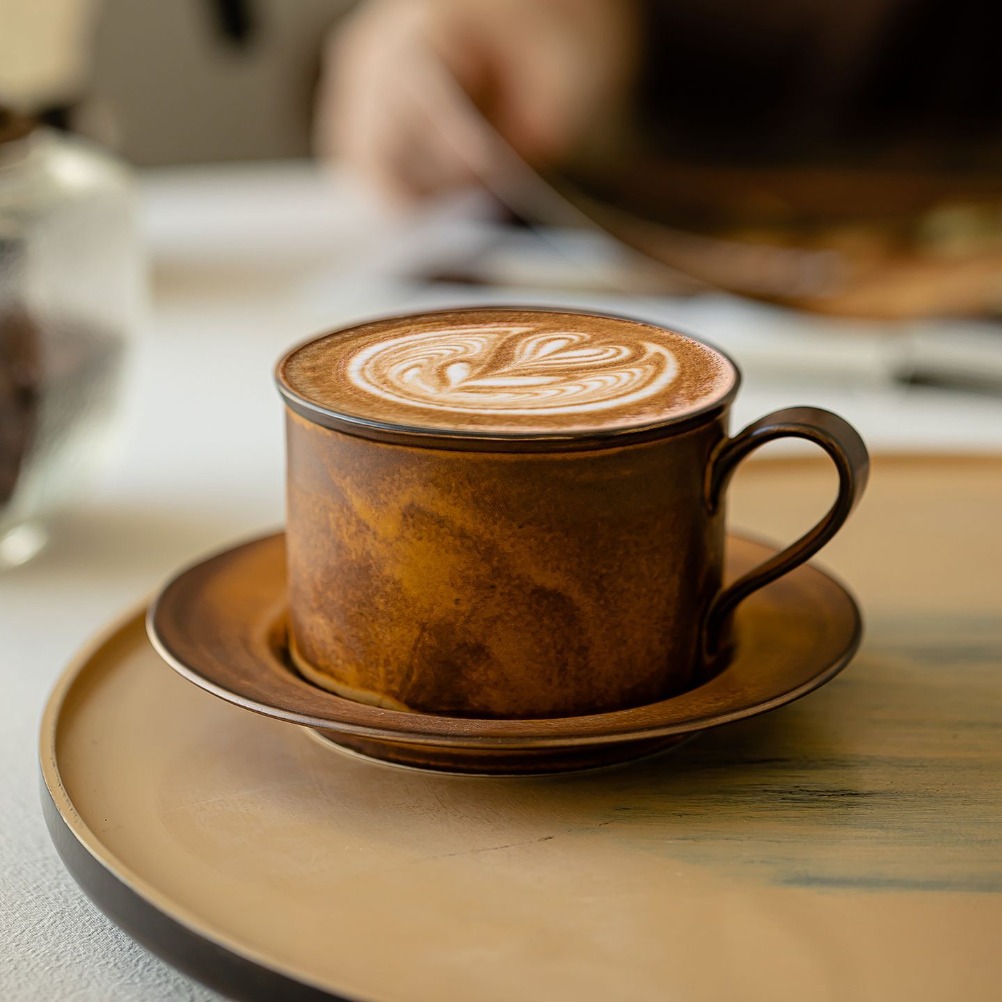 ชุดแก้วกาแฟและจานรองสไตล์ญี่ปุ - Japanese Pottery บทวิจารณ์และราคา