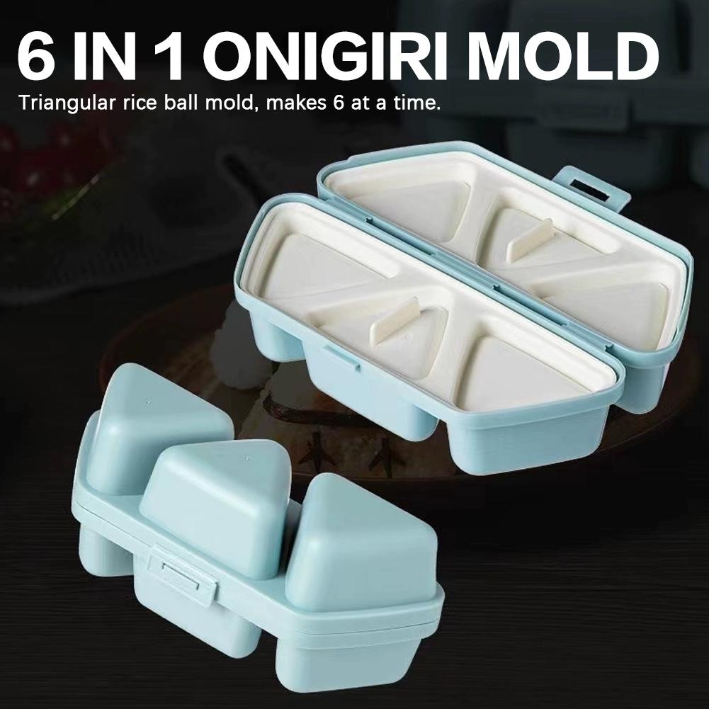 แม่พิมพ์ข้าวปั้นซูชิ 6 in 1 รู - Sushi Making Kit บทวิจารณ์และราคา